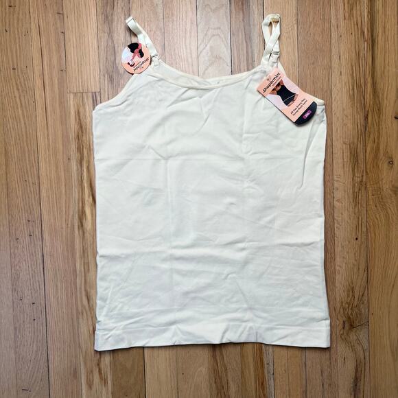 NEW Shapermint Essentials Women's 2XL All Day Everyday Scoop Neck Cami Cream - Picture 1 of 11